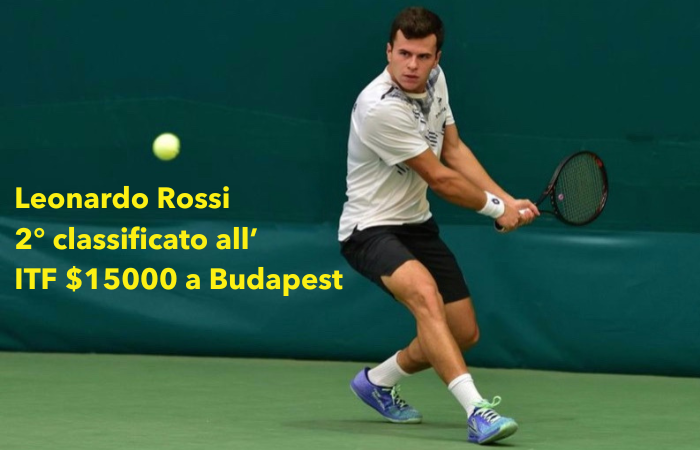 Leonardo Rossi finalista all'ITF $15000 a Budapest