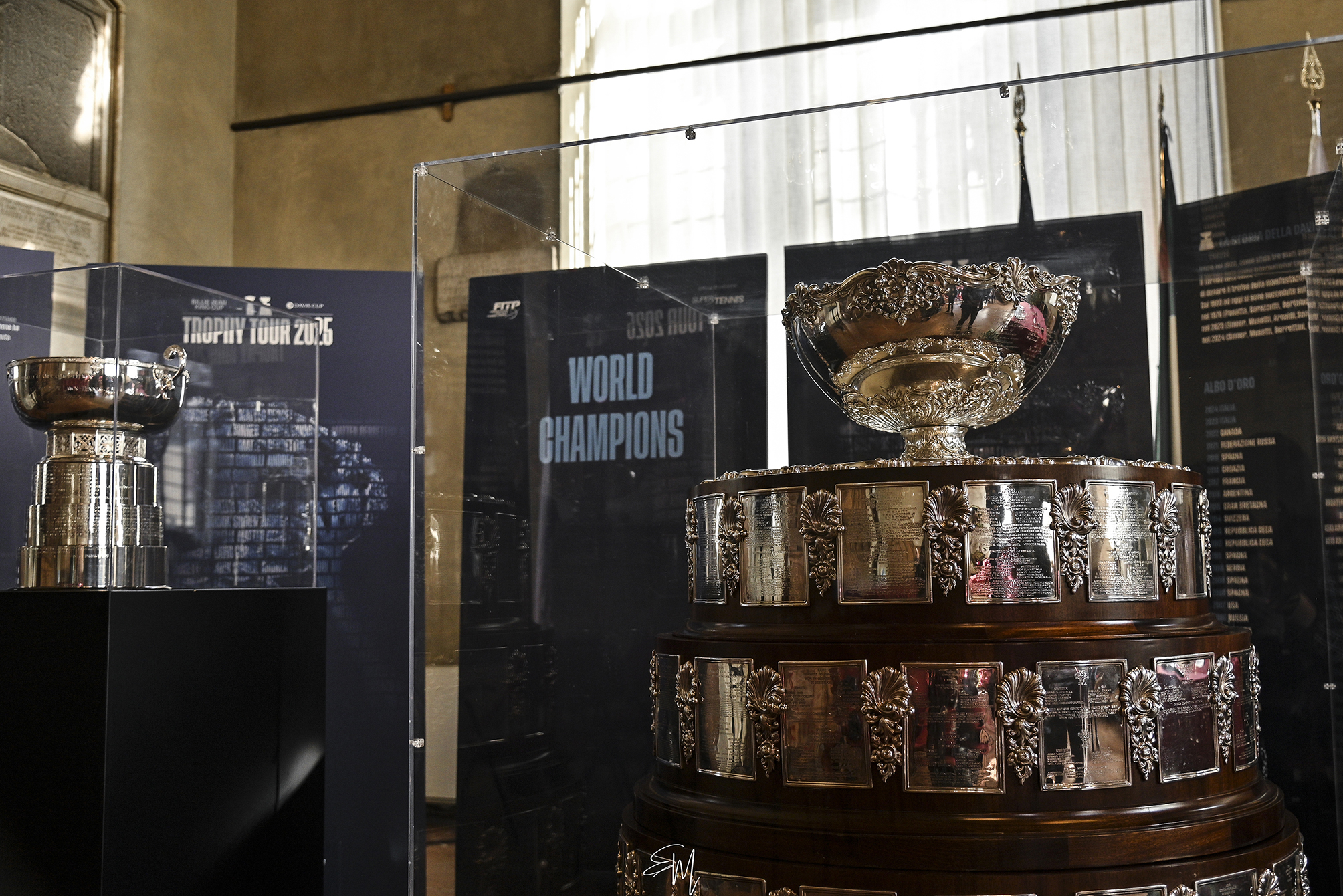 Trophy Tour 2025, Davis Cup e Billie Jean King Cup a Pistoia