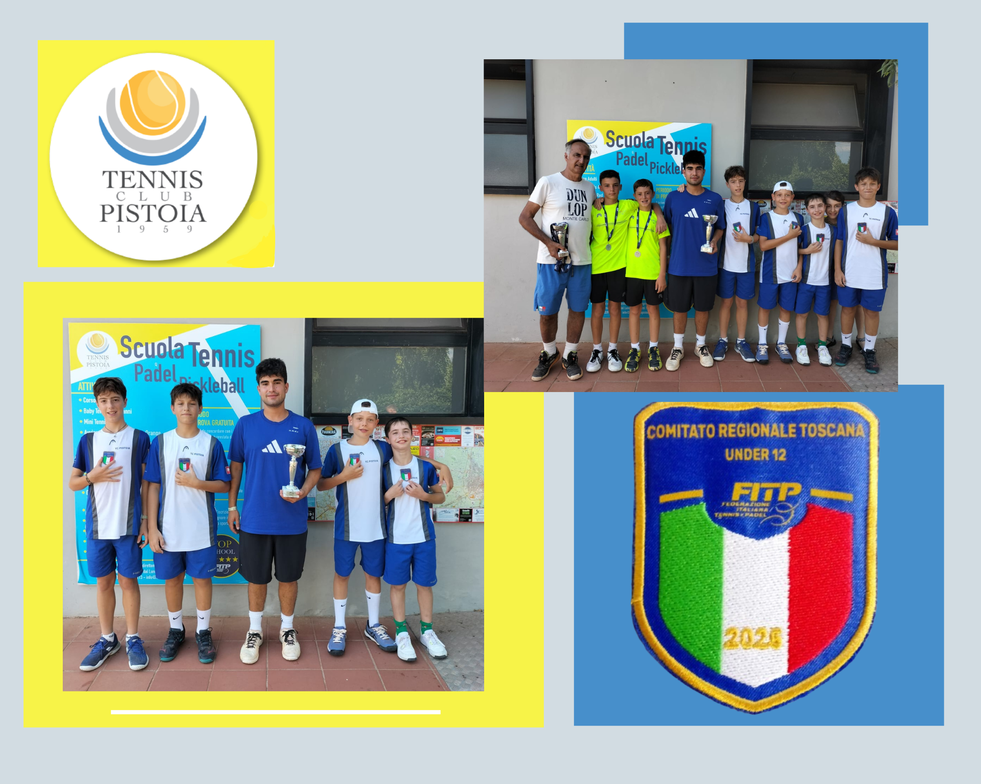L'U12 Maschile vince il titolo regionale 2025
